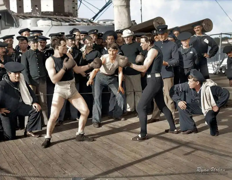 un match di boxe a new york 1899 2