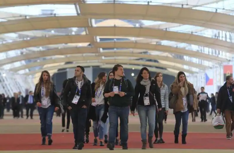 un momento della giornata inaugurale di expo 2015