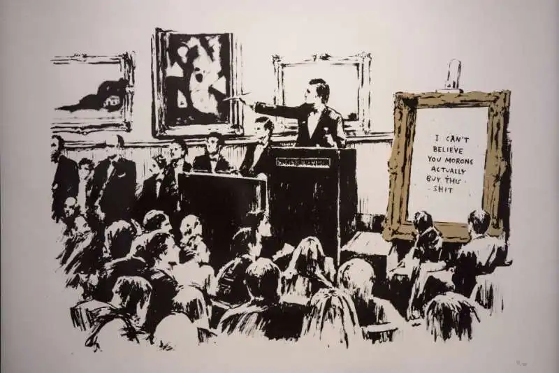 BANKSY PALAZZO CIPOLLA