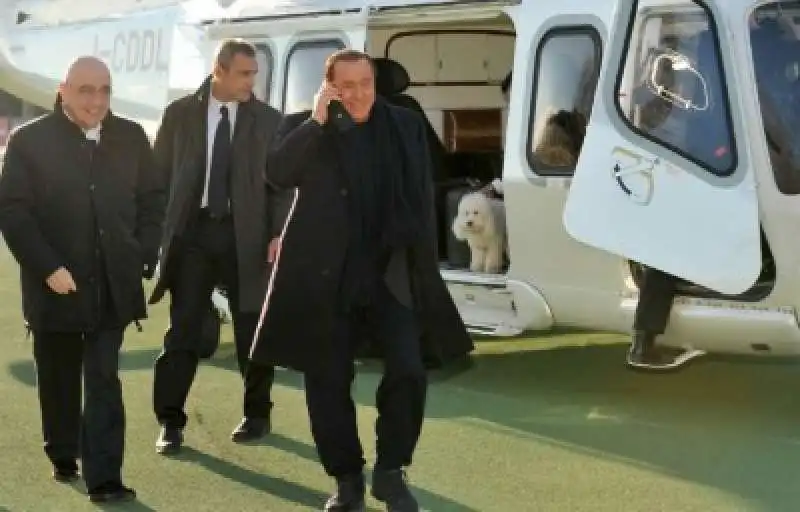 BERLUSCONI A MILANELLO