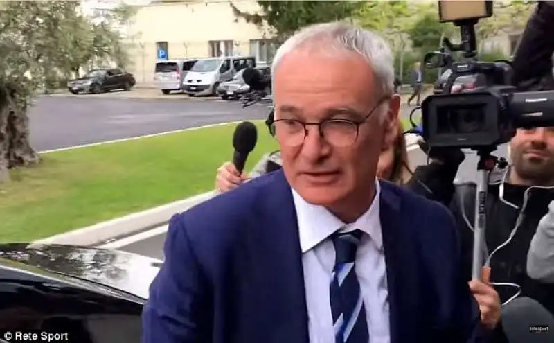 claudio ranieri a ciampino