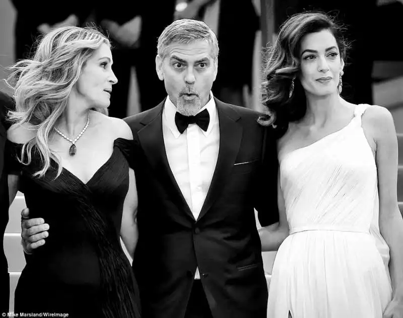 george e amal clooney e julia roberts