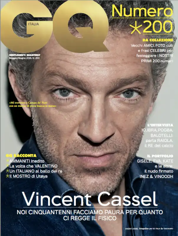 GQ ITALIA COVER