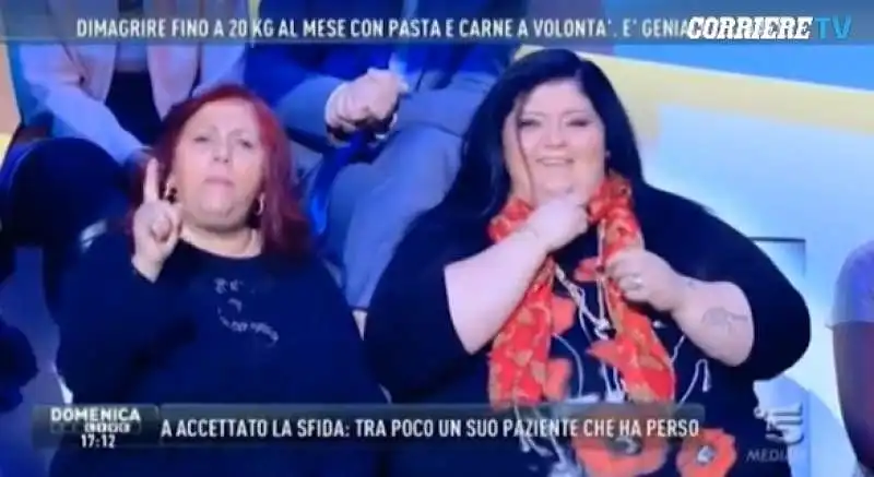 il dietologo lemme preso a schiaffi a domenica live