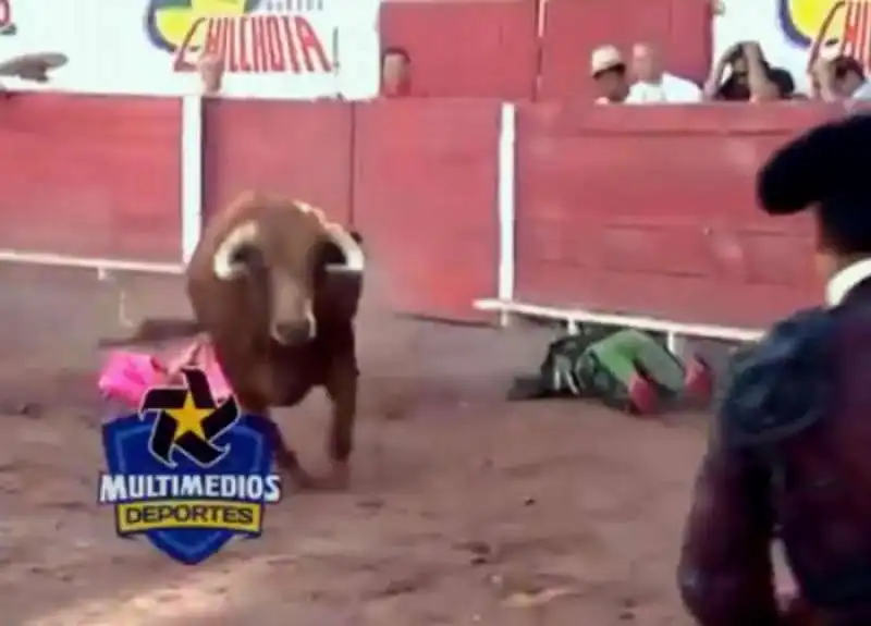 IL TORERO INCORNATO IN MESSICO  