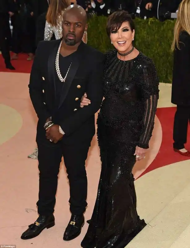 kris jenner con il fidanzato