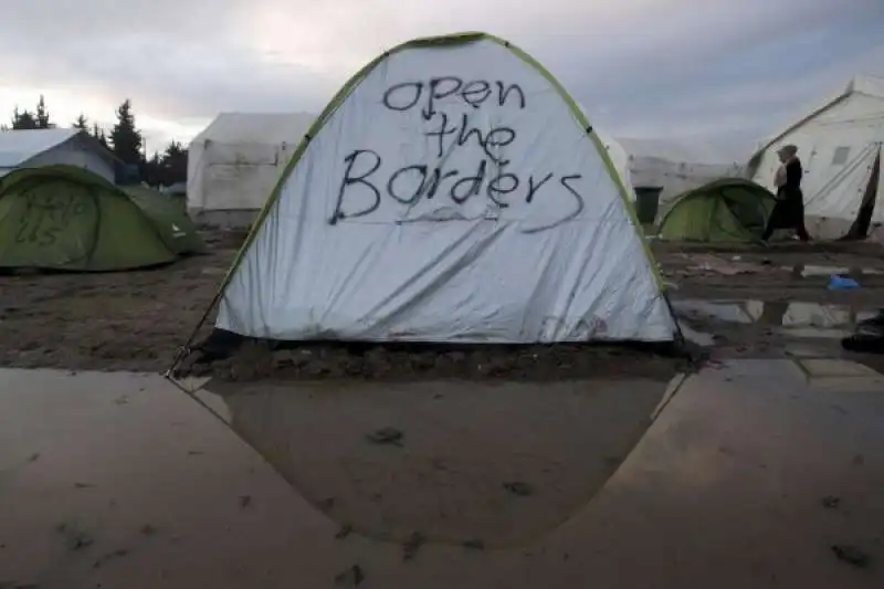 le tende di idomeni