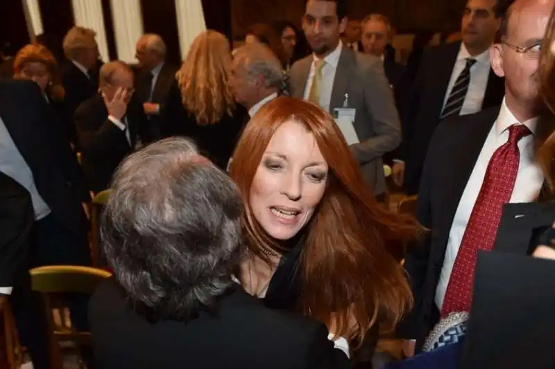 michela brambilla saluta renato brunetta