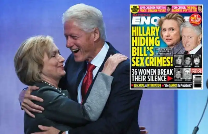 national enquirer su bill e hillary clinton