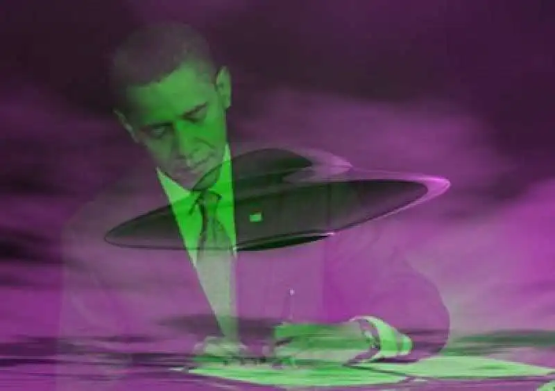 Obama UFO