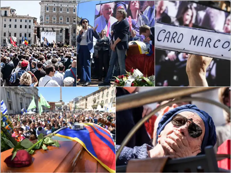 PANNELLA ULTIMO SALUTO PIAZZA NAVONA