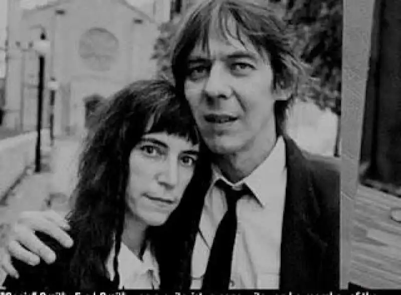 PATTI SMITH MARITO FRED