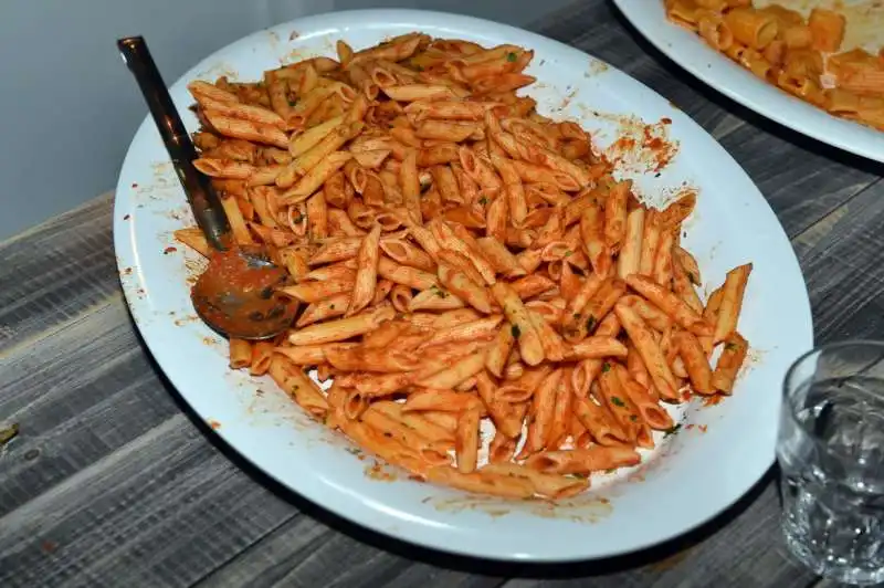 penne all arrabiata per gli ospiti