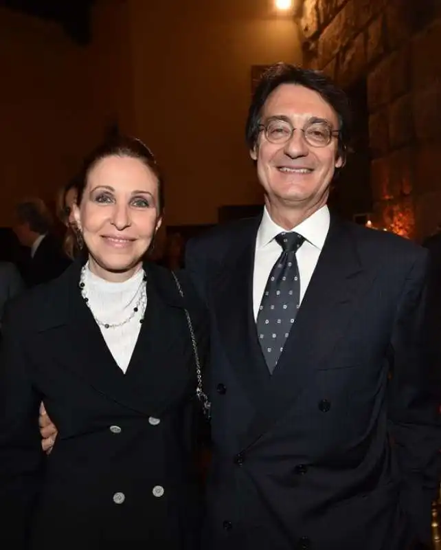 piergiorgio romiti con la moglie antonella