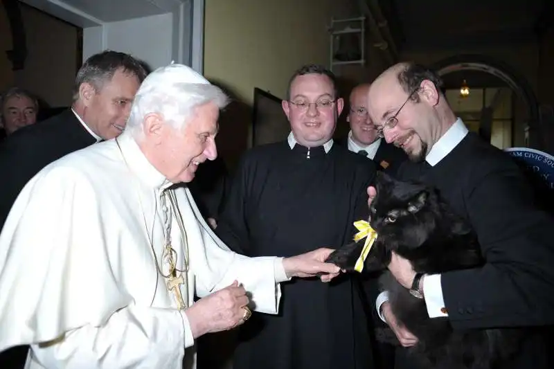 RATZINGER E IL GATTO