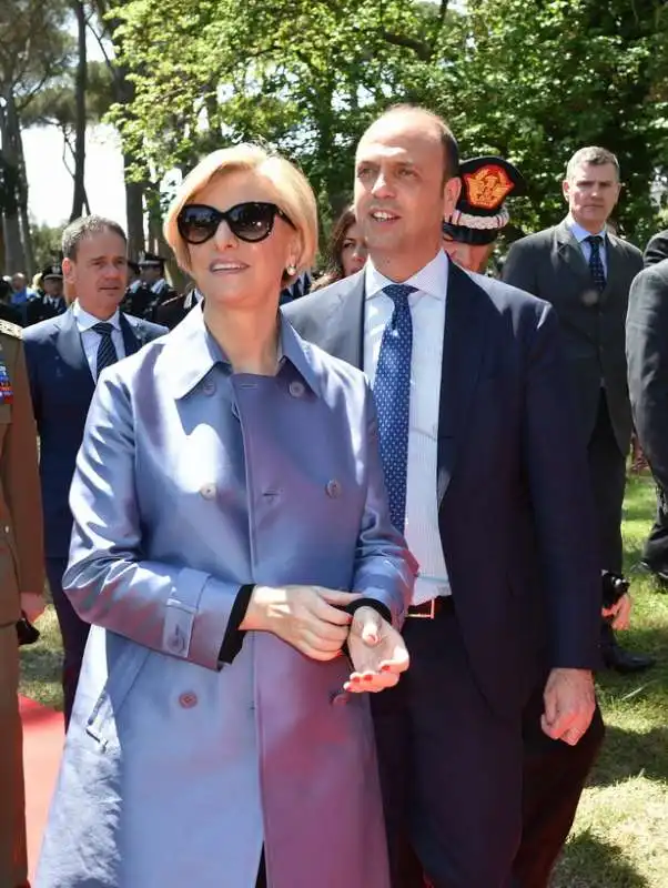 roberta pinotti con angelino alfano