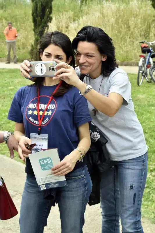 SELFIE CON VIRGINIA RAGGI