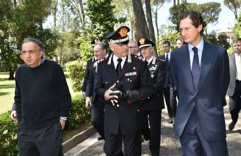 sergio marchionne  tullio del sette john elkann