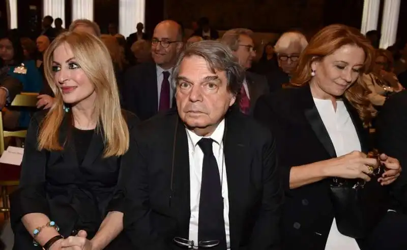 titti col marito renato brunetta  e monica maggioni