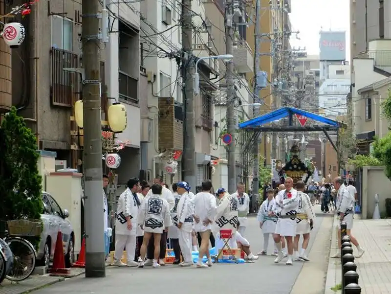  tokyo durante sanja matsuri