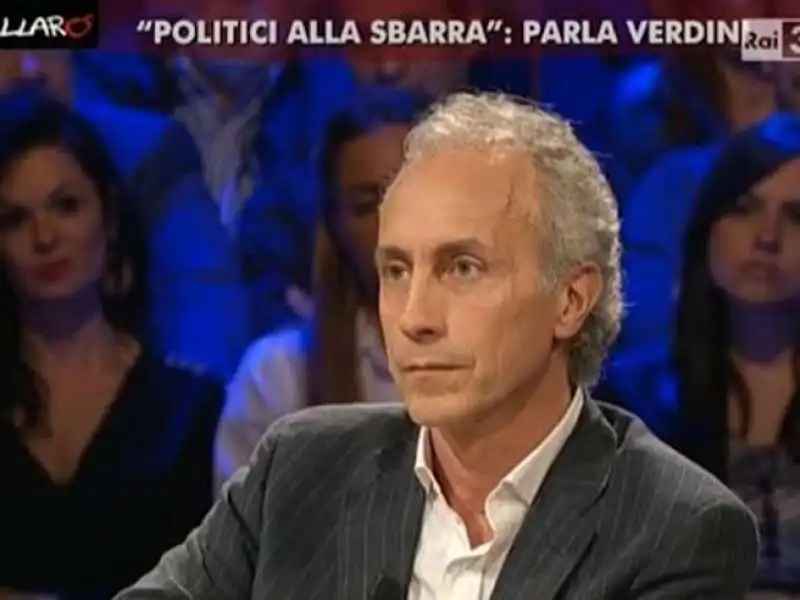 TRAVAGLIO A BALLARO' CON VERDINI