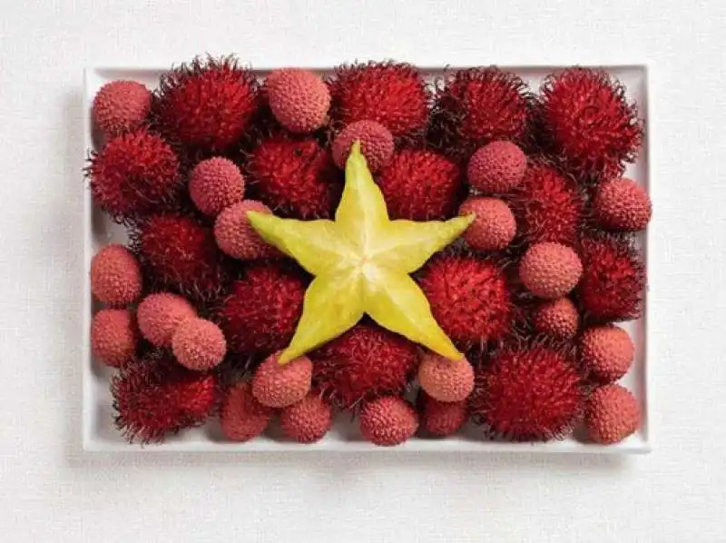 vietnam - rambutan litchi e starfruit