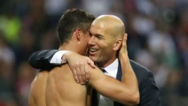 ZIDANE CRISTIANO RONALDO