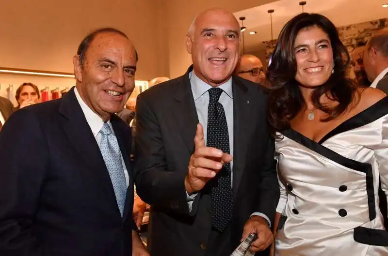 bruno vespa  maurizio marinella  simona mantovano