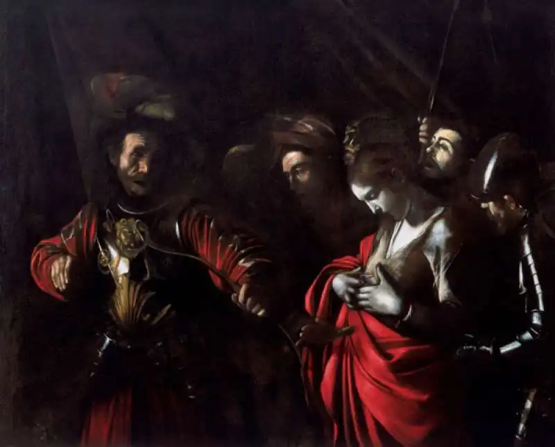 CARAVAGGIO MARTIRIO SANT ORSOLA