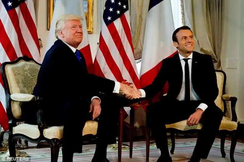 donald  trump  emmanuel   macron