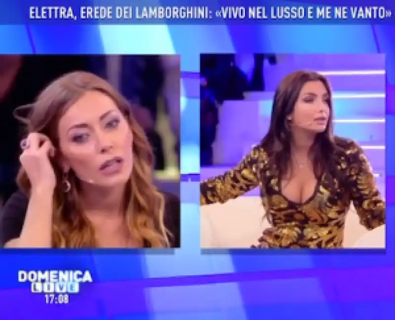 ELETTRA LAMBORGHINI KARINA CASCELLA