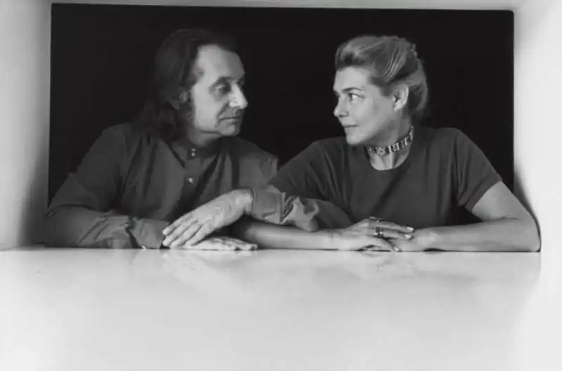 ettore  sottsass e fernanda pivano