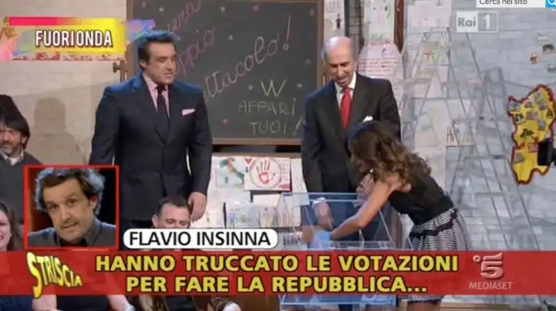 flavio insinna e il fuorionda  2