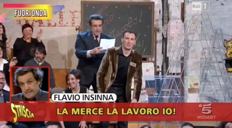 flavio insinna e il fuorionda  7