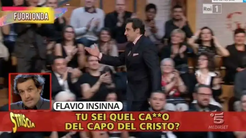 flavio insinna e il fuorionda  8