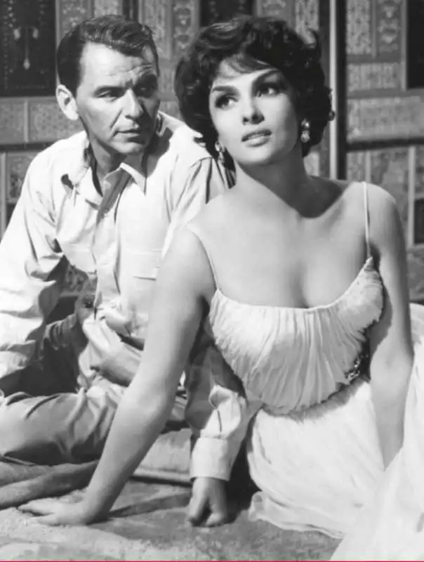 frank sinatra e gina lollobrigida