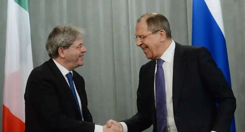 gentiloni lavrov