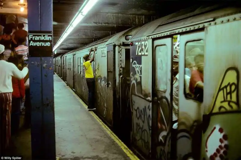 graffiti sulla metro new york anni 70