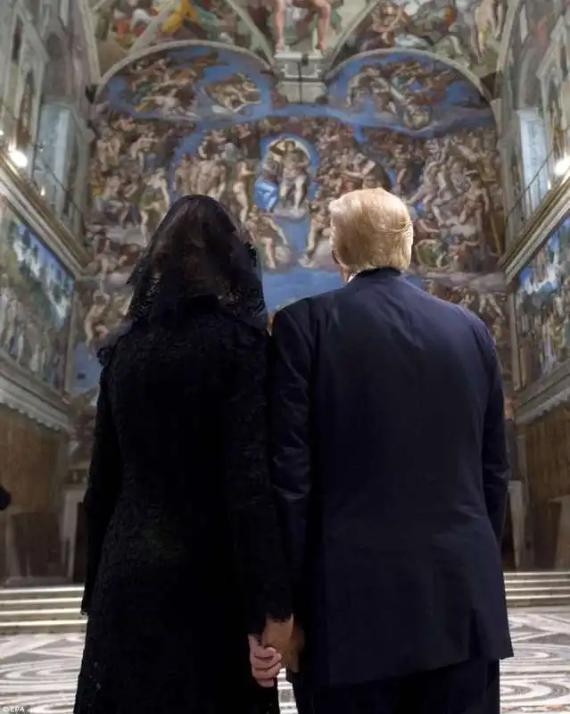 i trump alla cappella sistina