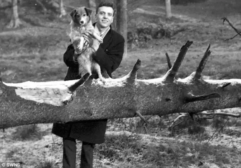 ian brady con il cane