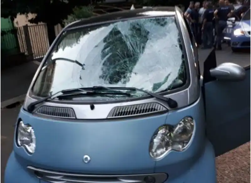 incidente smart roma