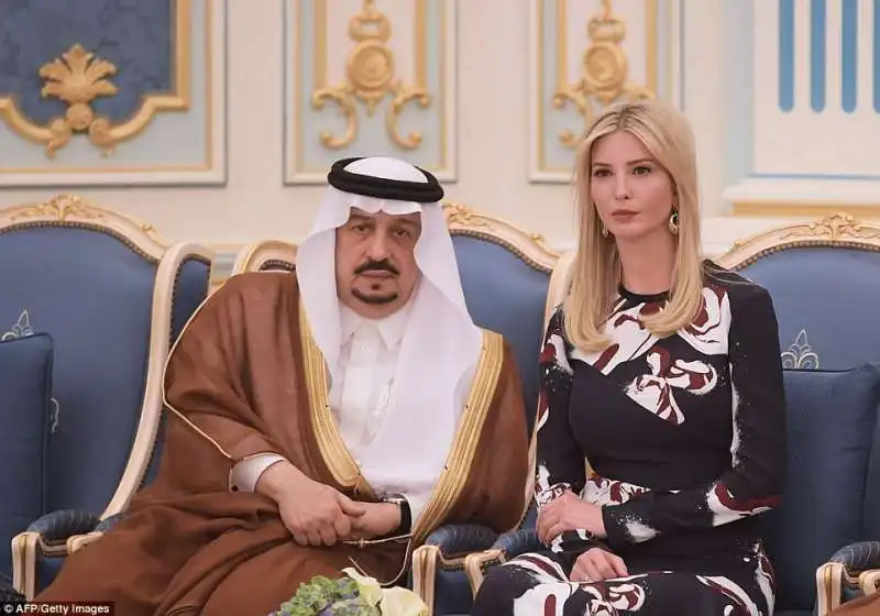 ivanka in arabia saudita