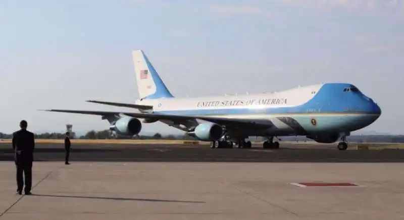 l air force one a fiumicino