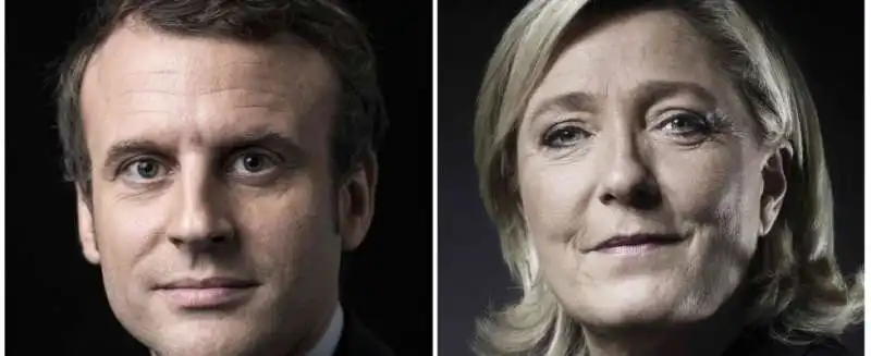 LE PEN MACRON