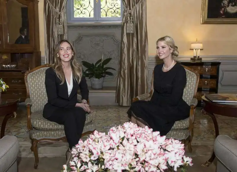 MARIA ELENA BOSCHI IVANKA TRUMP

