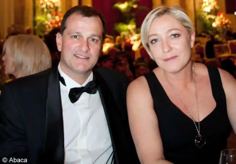 marine le pen e louis aliot