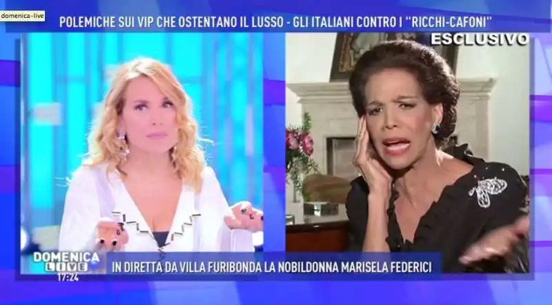 marisela federici sbotta contro la durso  1