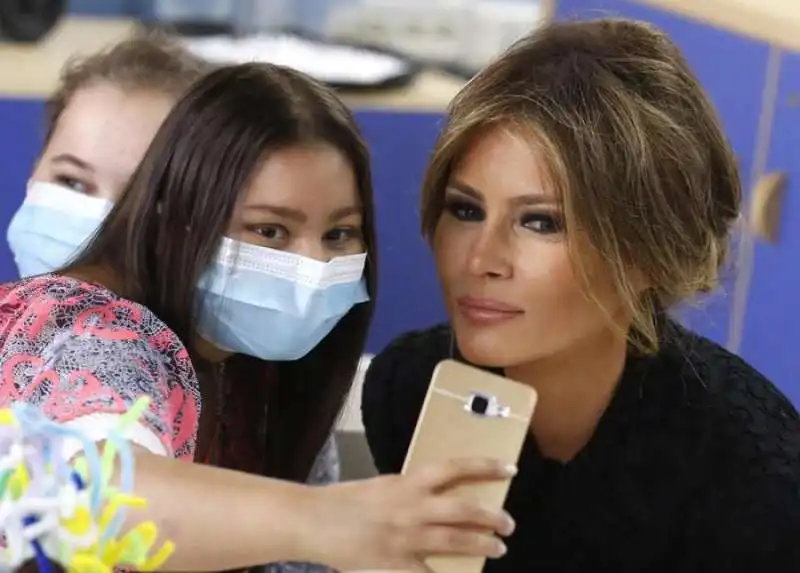 MELANIA TRUMP A ROMA