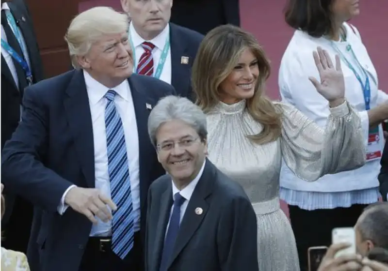 melania trump Taormina