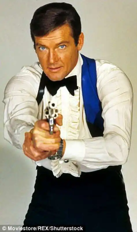 roger moore in bond